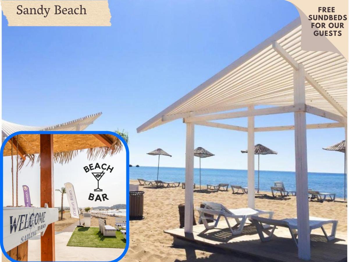 Luxury Sea View Two Bedroom Apartment In Caesar Resort & Spa, Long Beach Perivolia tou Trikomou Extérieur photo